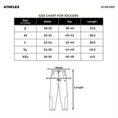 9 - Athflex Men's Straight Fit Classic Workout Pants, Black XXL