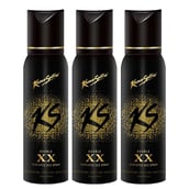 Kamasutra XX Deo Pack of 3,  120 ml  for Women & Men 