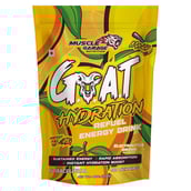 1 - Muscle Garage GOAT Hydration Refuel Energy Drink, 900 g Mango