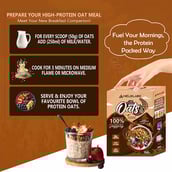 3 - Helixlabz High Protein Oats,  750 g  Chocolate 