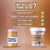 3 - Helixlabz High Protein Peanut Butter with Brown Sugar,  500 g  Cookie Special (Cookie) 