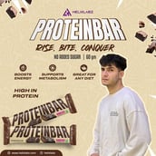 3 - Helixlabz Protein Bar,  1 bar(s)  Chocolate 