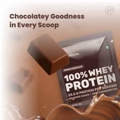 5 - HealthifyMe 100% Whey Protein, 5 sachets/pack Double Chocolate