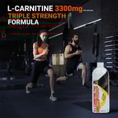 MuscleBlaze Liquid L-Carnitine PRO - 3300mg Triple Strength Formula, 450 ml