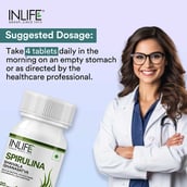 5 - INLIFE Spirulina 2000mg,  120 tablet(s) 