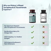 5 - Miduty Mixed Tocopherols & Tocotrienols, 30 softgels