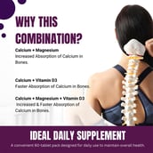 5 - Nirviyu Advance Calcium with Vitamin D3 Zinc & Magnesium, 60 tablet(s) Unflavoured