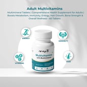 4 - Nirviyu Multivitamins with Multimineral,  60 tablet(s)  Unflavoured 