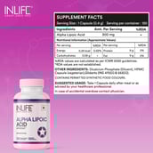 7 - INLIFE Alpha Lipoic Acid,  120 veggie capsule(s) 