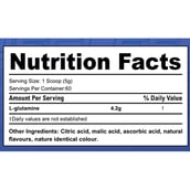 4 - Americanz Muscles Professional L-Glutamine,  0.66 lb  Orange 