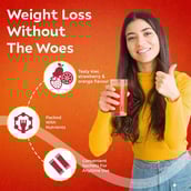 6 - GoFigure Pre Meal Supplement Powder Shot,  6 sachets/pack  Orange & Kiwi Strawberry 