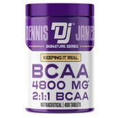 1 - Dennis James Signature Series BCAA 4800mg,  400 tablet(s)  200 Servings  Unflavoured 