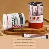 9 - GNC Pro Performance Shilajit Honey Stick,  30 sachets/pack 