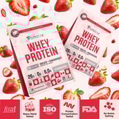 8 - TruNativ Pro Blend Whey Protein,  2 lb  Strawberry 