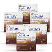 1 - Dr. Morepen LightLife On-The-Go Meal, 5 sachets/pack Chocolate (Pack of 5)