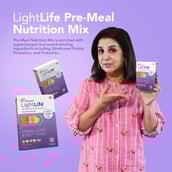 3 - Dr. Morepen LightLife Pre-Meal Nutrition,  10 sachets/pack  Assorted (Pack of 6) 