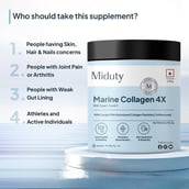 4 - Miduty Marine Collagen 4X, 210 g Unflavoured