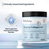 9 - Miduty Marine Collagen 4X, 210 g Unflavoured