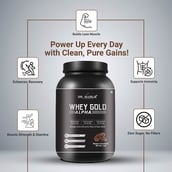 4 - DR. HARLE Alpha Whey Protein, 2.2 lb Belgian Chocolate