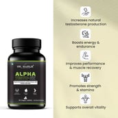 4 - DR. HARLE Alpha Testo-7X Testosterone Booster for Men,  60 tablet(s)  Unflavoured 