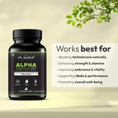 3 - DR. HARLE Alpha Testo-7X Testosterone Booster for Men,  60 tablet(s)  Unflavoured 