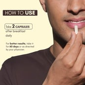 4 - Rasayanam T-Charge 500mg 3-in-1 Testosterone Supplement for Men,  60 capsules  Unflavoured 