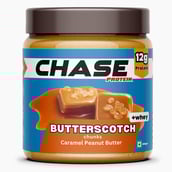 1 - Chase Protein Peanut Butter with Isolate Whey,  400 g  Butterscotch Caramel 