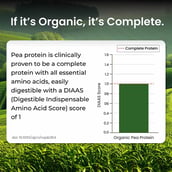 11 - Vlado's Himalayan Organics Organic Protein with Pea,  1.1 lb  Unflavoured 