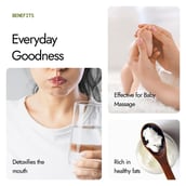 3 - Kapiva Virgin Coconut Oil (Cold-Pressed For Maximum Nutrition),  0.5 L 