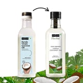 8 - Kapiva Virgin Coconut Oil (Cold-Pressed For Maximum Nutrition),  0.5 L 