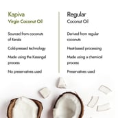 6 - Kapiva Virgin Coconut Oil (Cold-Pressed For Maximum Nutrition),  0.25 L 