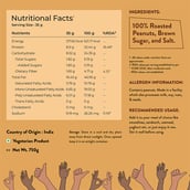 5 - Nutrabay Foods Original Peanut Butter,  750 g  Creamy 