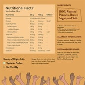 5 - Nutrabay Foods Original Peanut Butter,  400 g  Creamy 