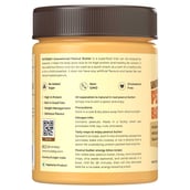6 - Nutrabay Foods All-Natural Peanut Butter,  400 g  Unsweetened, Creamy 