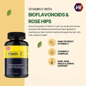 2 - Vitaminhaat Vitamin C with Bioflavonoids & Rose Hips,  60 capsules  Unflavoured 