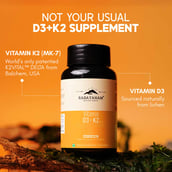 2 - Rasayanam Vitamin D3 K2 (MK-7),  120 tablet(s)  Unflavoured 