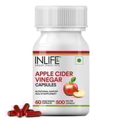 1 - INLIFE Apple Cider Vinegar,  60 capsules  Natural 