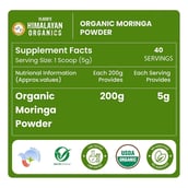 4 - Vlado's Himalayan Organics Organic Moringa Powder, 200 g