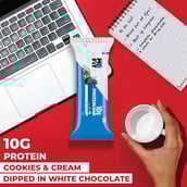 4 - MuscleBlaze Protein Bar (10 gm Protein),  6 bar(s)  Cookies & Cream
