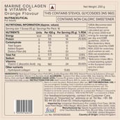 3 - Bulk Marine Collagen & Vitamin C,  0.55 lb  Orange 