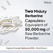 3 - Miduty Berberine Blood Sugar Control,  60 tablet(s) 