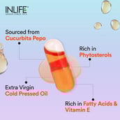 5 - INLIFE Pumpkin Seed Oil 320mg,  60 veggie capsule(s) 