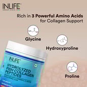 9 - INLIFE Marine Collagen Peptides, 200 g Watermelon