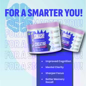 4 - Smash Micronised Creatine Monohydrate,  Fruit Frenzy  0.265 lb