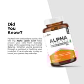 3 - AS-IT-IS Nutrition ATOM ALA (Alpha Lipoic Acid) 100mg,  60 veggie capsule(s) 