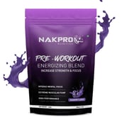 1 - Nakpro Pre-Workout, 0.55 lb Blueberry