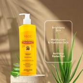 4 - VLCC DeTan + WhiteGlo Moisturising Body Lotion,  350 ml  with Goodness of Aloe Vera 