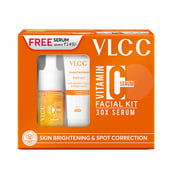 1 - VLCC Vitamin C Facial Kit,  58 g  with Free Vitamin C Serum 