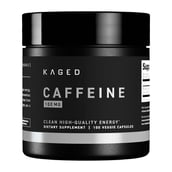 1 - Kaged Muscle Caffeine (200 mg),  100 capsules  Unflavoured 