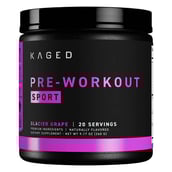 1 - Kaged Muscle Pre-Kaged Sport,  0.58 lb  Glacier Grape 